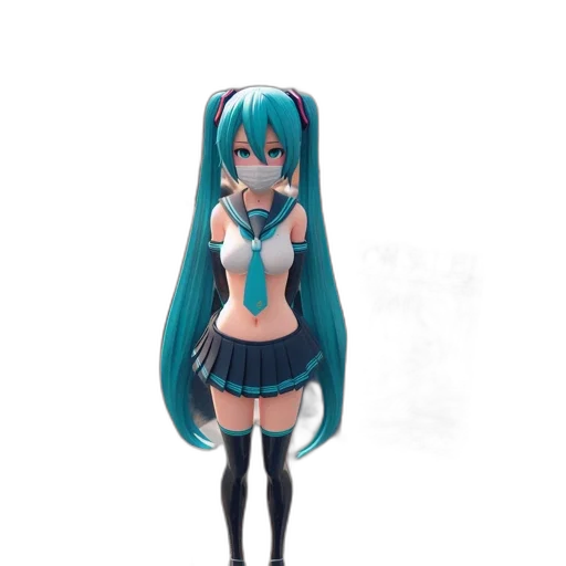 dress, robot, staff, creature transparent PNG cut-out