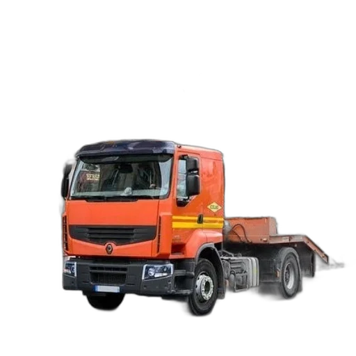 photorealistic, 3d render, orange, tow transparent PNG cut-out