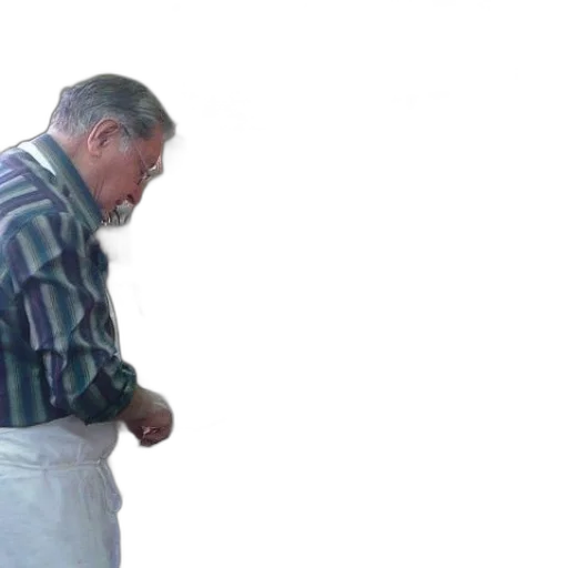 staff, food, jacket, face transparent PNG cut-out