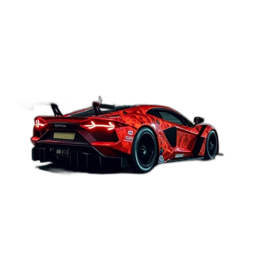 car, weapon, dragon, 3d render transparent PNG cut-out