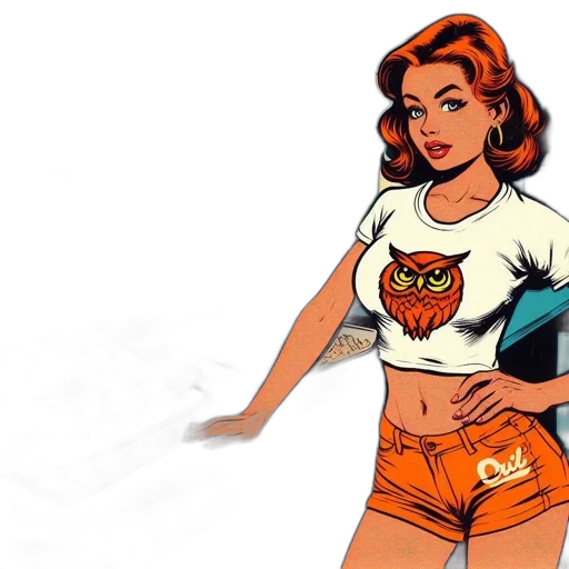 comic book art, concept art, cartoon, pixel art transparent PNG cut-out