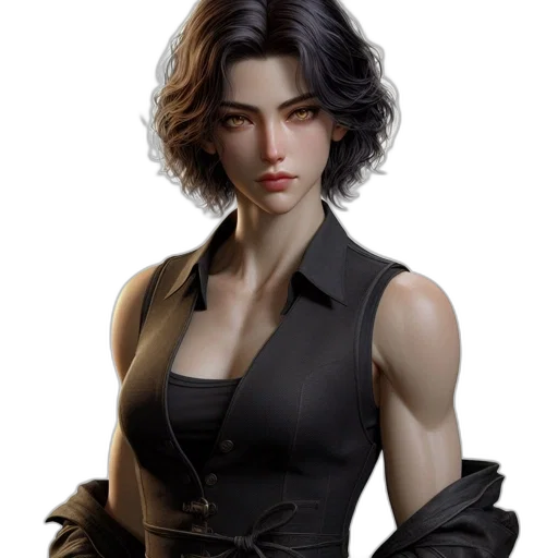 dress, jacket, concept art, fantasy art transparent PNG cut-out