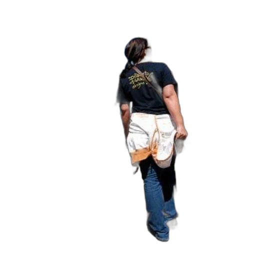 staff, jacket, dress, weapon transparent PNG cut-out