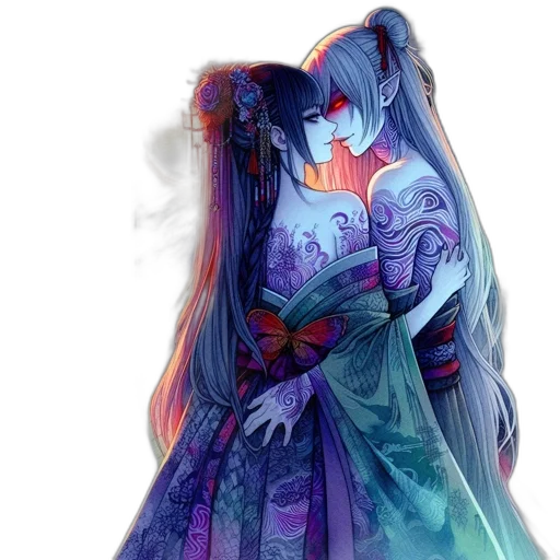 dress, mask, fantasy art, concept art transparent PNG cut-out