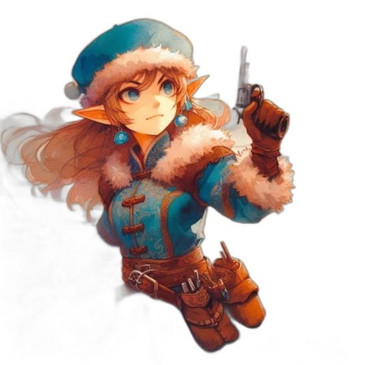 weapon, staff, sword, jacket transparent PNG cut-out