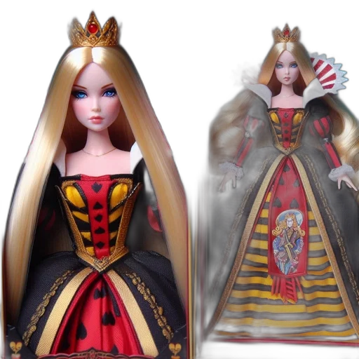 concept art, 3d render, lifelike-sized, doll transparent PNG cut-out
