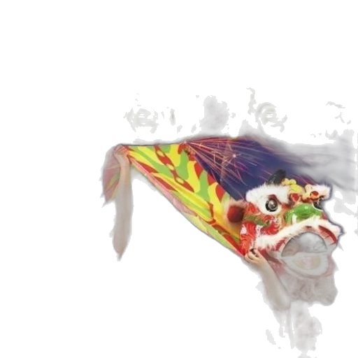 mask, dragon, umbrella, weapon transparent PNG cut-out