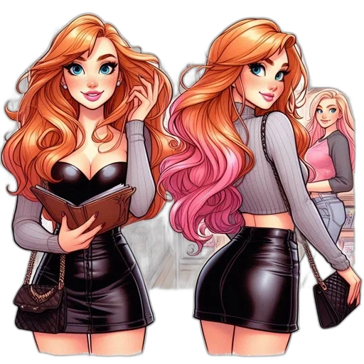 jacket, dress, cartoon, concept art transparent PNG cut-out