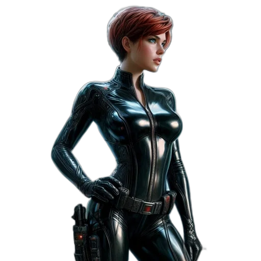 robot, jacket, weapon, concept art transparent PNG cut-out