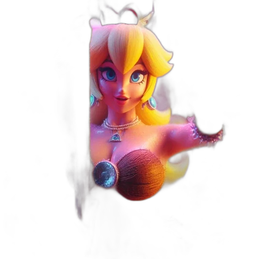 crown, mask, creature, weapon transparent PNG cut-out