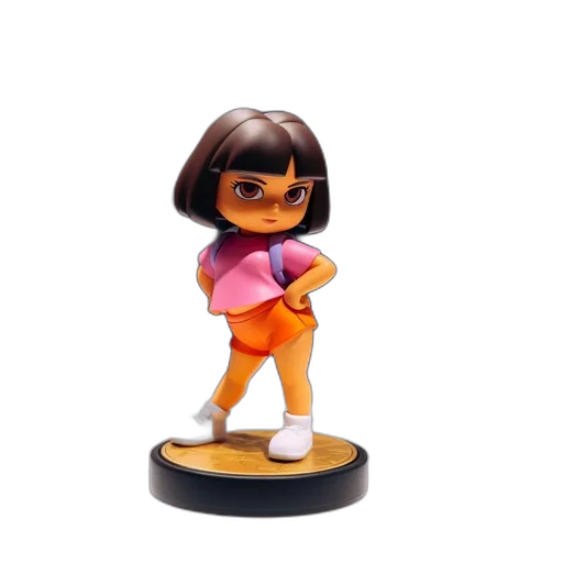 3d render, concept art, animated, female transparent PNG cut-out