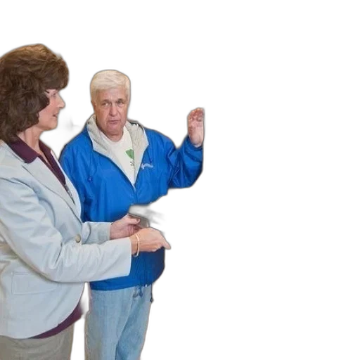 jacket, staff, umbrella, hat transparent PNG cut-out