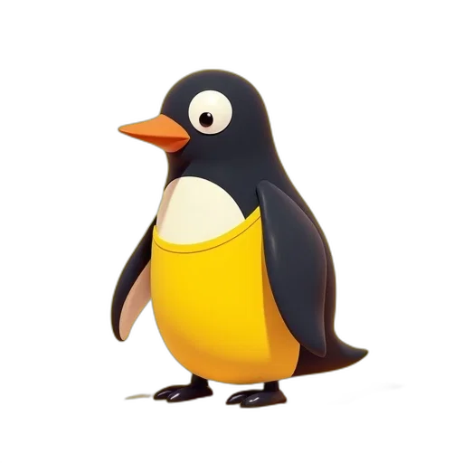 animal, creature, staff, 3d render transparent PNG cut-out