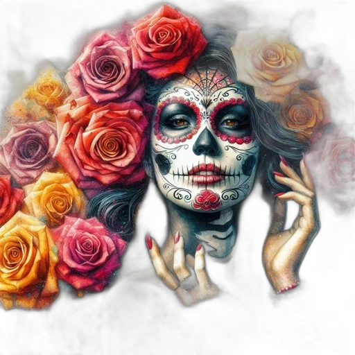 mask, flower, face, jewelry transparent PNG cut-out