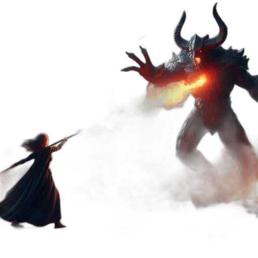 dragon, concept art, fantasy art, pixel art transparent PNG cut-out