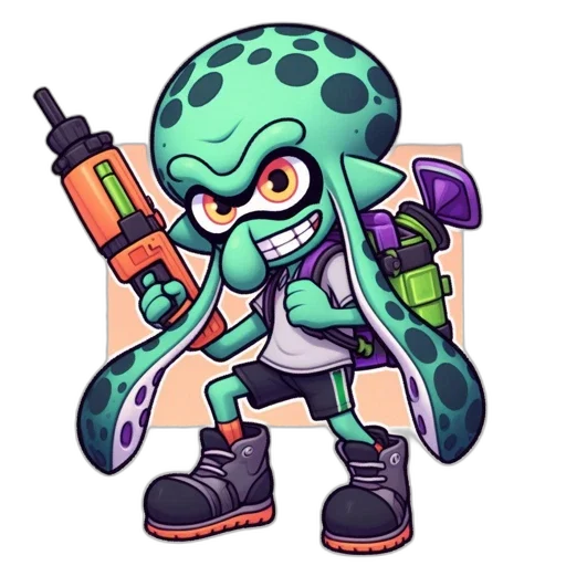 weapon, creature, jacket, animal transparent PNG cut-out