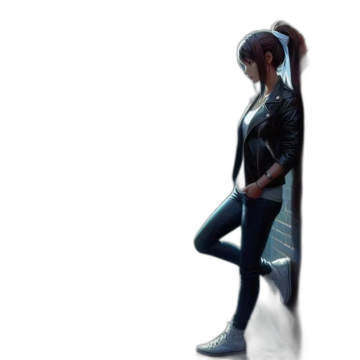 jacket, sword, weapon, staff transparent PNG cut-out