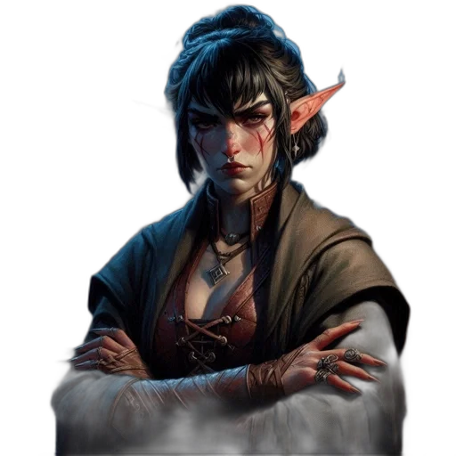 staff, dragon, face, fantasy art transparent PNG cut-out
