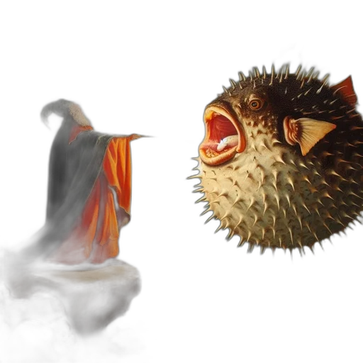 mask, creature, dragon, concept art transparent PNG cut-out