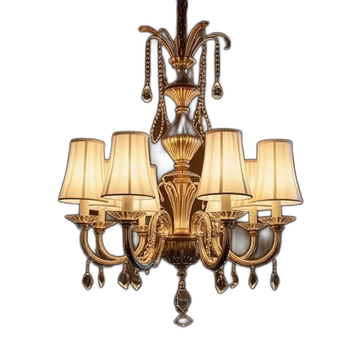 furniture, crown, 3d render, photorealistic transparent PNG cut-out