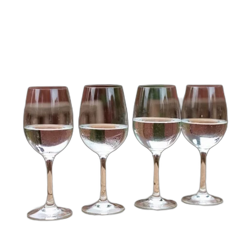 3d render, wooden, table, set transparent PNG cut-out