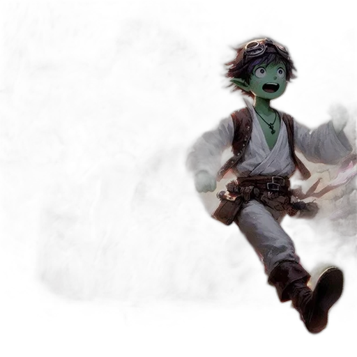 mask, creature, dragon, staff transparent PNG cut-out