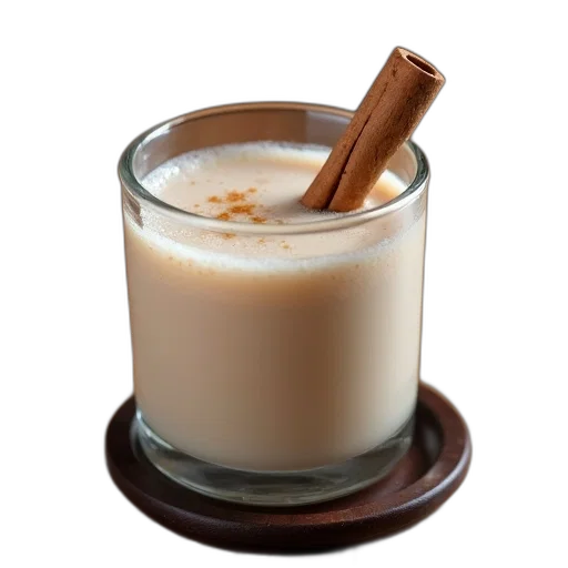 food, 3d render, glass, milk transparent PNG cut-out