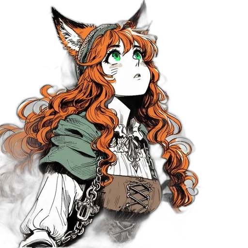 staff, fantasy art, anime, pixel art transparent PNG cut-out