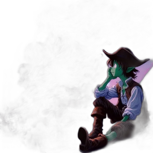 dragon, mask, staff, creature transparent PNG cut-out