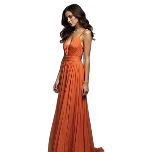 dress, earth tones, natalie, colell transparent PNG cut-out