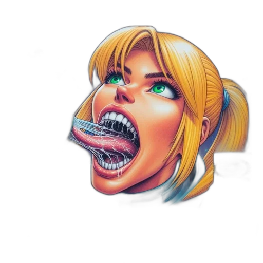 face, mask, creature, staff transparent PNG cut-out
