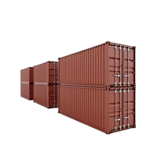 furniture, 3d render, row, four transparent PNG cut-out