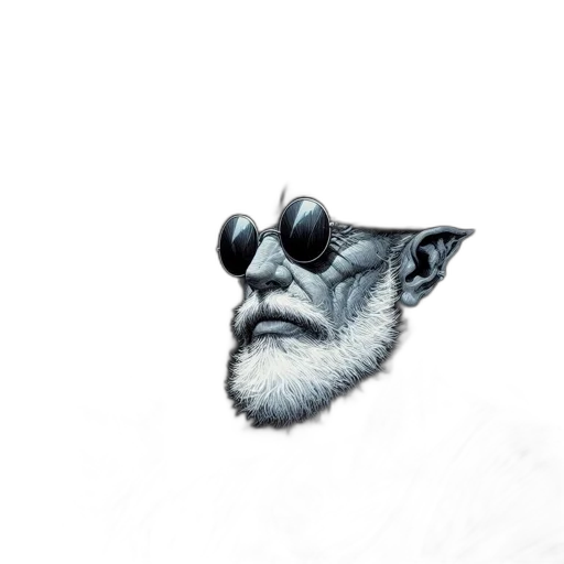 mask, face, dragon, staff transparent PNG cut-out
