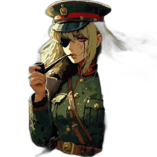 staff, weapon, hat, face transparent PNG cut-out