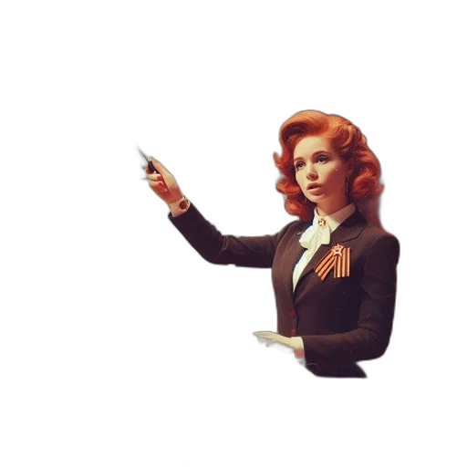 staff, jacket, pixel art, cartoon transparent PNG cut-out