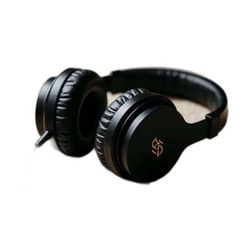 jewelry, pair, black, headphones transparent PNG cut-out
