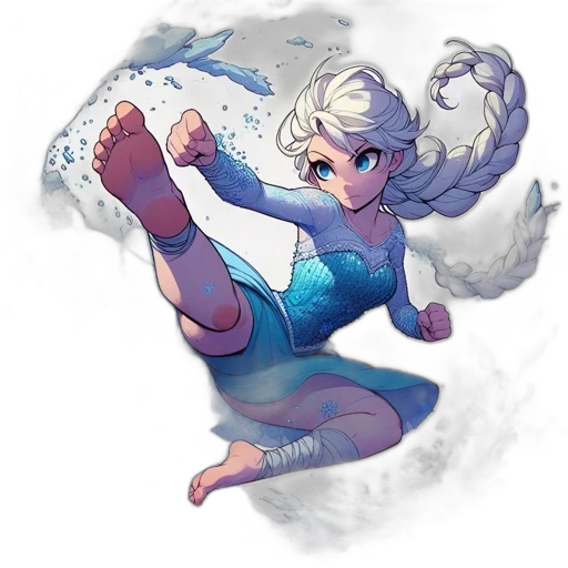 staff, dress, dragon, weapon transparent PNG cut-out
