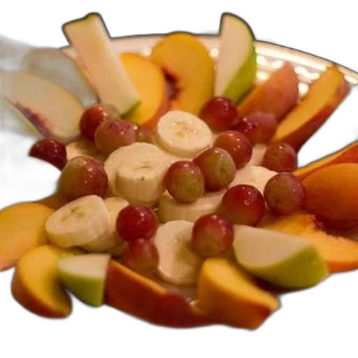 food, crown, photorealistic, 3d render transparent PNG cut-out