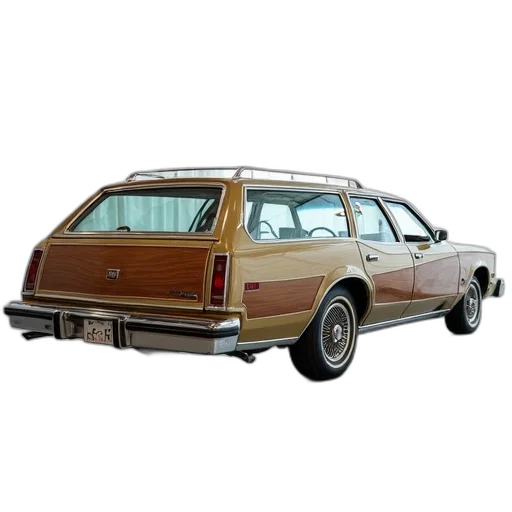 car, photorealistic, classic, 1970s transparent PNG cut-out