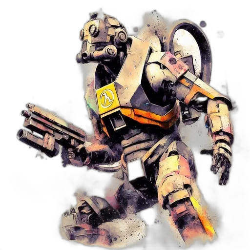 robot, weapon, creature, animal transparent PNG cut-out