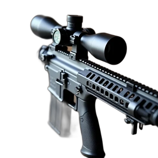 weapon, 3d render, photorealistic, advanced transparent PNG cut-out