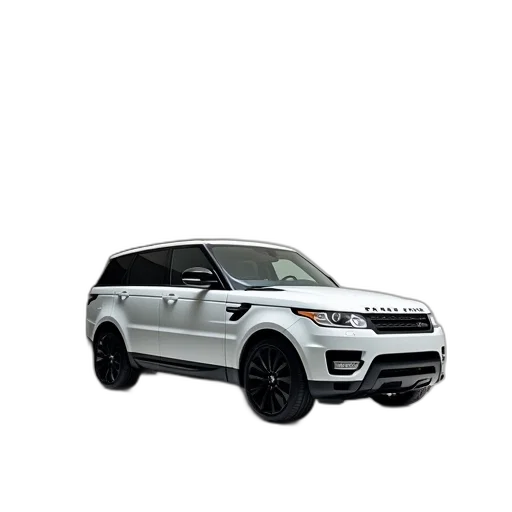car, 3d render, photorealistic, white transparent PNG cut-out