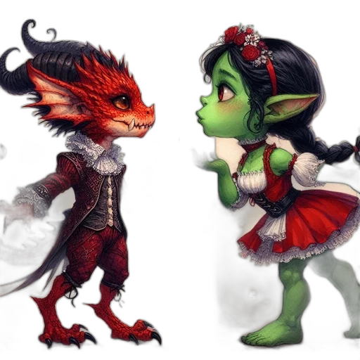 dragon, fantasy art, concept art, pixel art transparent PNG cut-out