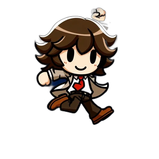 staff, weapon, robot, pixel art transparent PNG cut-out