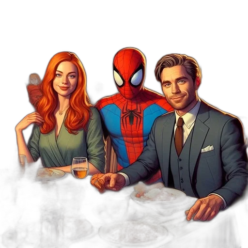 comic book art, concept art, pixel art, fantasy art transparent PNG cut-out