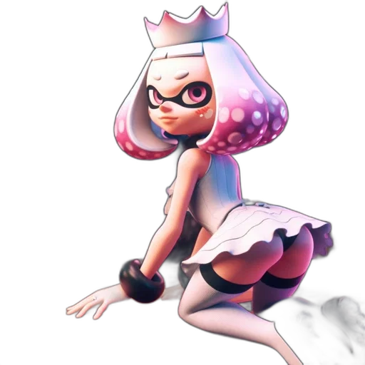 dress, crown, weapon, animal transparent PNG cut-out