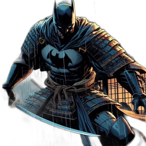 comic book art, concept art, rainy, night transparent PNG cut-out