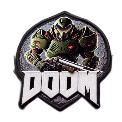 concept art, comic book art, pixel art, embroidered transparent PNG cut-out
