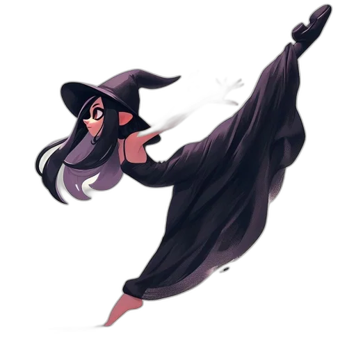 staff, dress, hat, concept art transparent PNG cut-out