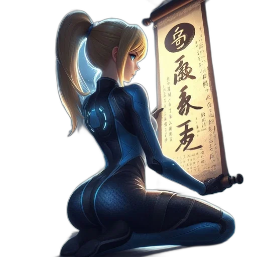 robot, dress, weapon, sword transparent PNG cut-out